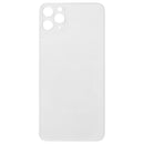 Transparent Glass Battery Back Cover for iPhone 11 Pro Max(Transparent)