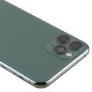 Battery Back Cover (with Side Keys & Card Tray & Power + Volume Flex Cable & Wireless Charging Module) for iPhone 11 Pro Max(Green)