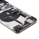 Battery Back Cover Assembly (with Side Keys & Power Button + Volume Button Flex Cable & Wireless Charging Module & Motor & Charging Port & Loud Speaker & Card Tray & Camera Lens Cover) for iPhone 11 Pro(Green)