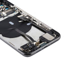 Battery Back Cover Assembly (with Side Keys & Power Button + Volume Button Flex Cable & Wireless Charging Module & Motor & Charging Port & Loud Speaker & Card Tray & Camera Lens Cover) for iPhone 11 Pro(Grey)
