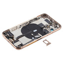 Battery Back Cover Assembly (with Side Keys & Power Button + Volume Button Flex Cable & Wireless Charging Module & Motor & Charging Port & Loud Speaker & Card Tray & Camera Lens Cover) for iPhone 11 Pro Max(Gold)