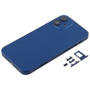 Back Housing Cover with SIM Card Tray & Side Keys & Camera Lens for iPhone 12 mini(Blue)
