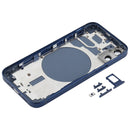Back Housing Cover with SIM Card Tray & Side Keys & Camera Lens for iPhone 12 mini(Blue)