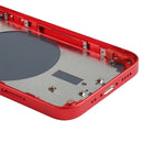 Back Housing Cover with SIM Card Tray & Side Keys & Camera Lens for iPhone 12 mini(Red)