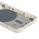 Back Housing Cover with SIM Card Tray & Side Keys & Camera Lens for iPhone 12 mini(White)