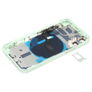 Battery Back Cover (with Side Keys & Card Tray & Power + Volume Flex Cable & Wireless Charging Module) for iPhone 12 Mini(Green)
