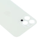 Easy Replacement Big Camera Hole Battery Back Cover for iPhone 12 Pro Max(White)