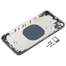 Back Housing Cover with Appearance Imitation of iP12 Pro Max for iPhone XS Max(Black)