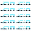 10 PCS Speaker Dustproof Mesh for iPhone 12 Pro Max (White)
