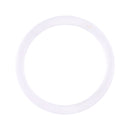 100 PCS Rear Camera Waterproof Rings for iPhone X-12 Pro Max (White)