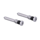 100 PCS Charging Port Screws for iPhone 12 Pro Max (Silver)