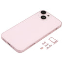 Back Housing Cover with SIM Card Tray & Side Keys & Camera Lens for iPhone 13 Mini(Gold)