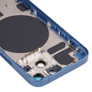 Back Housing Cover with SIM Card Tray & Side Keys & Camera Lens for iPhone 13 Mini(Blue)