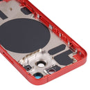 Back Housing Cover with SIM Card Tray & Side Keys & Camera Lens for iPhone 13 Mini(Red)