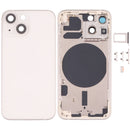 Back Housing Cover with SIM Card Tray & Side Keys & Camera Lens for iPhone 13 Mini(White)