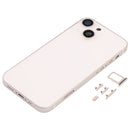 Back Housing Cover with SIM Card Tray & Side Keys & Camera Lens for iPhone 13 Mini(White)