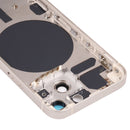 Back Housing Cover with SIM Card Tray & Side Keys & Camera Lens for iPhone 13 Mini(White)