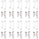 10 Sets Power/Volume Internal Badge Holder and U Spring Hooks for iPhone X-13 Pro Max