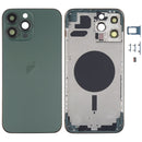 Back Housing Cover with SIM Card Tray & Side Keys & Camera Lens for iPhone 13 Pro Max(Green)