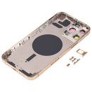 Back Housing Cover with SIM Card Tray & Side Keys & Camera Lens for iPhone 13 Pro Max(Gold)