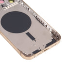 Back Housing Cover with SIM Card Tray & Side Keys & Camera Lens for iPhone 13 Pro Max(Gold)
