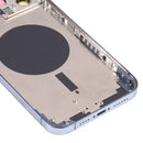 Back Housing Cover with SIM Card Tray & Side Keys & Camera Lens for iPhone 13 Pro Max(Blue)