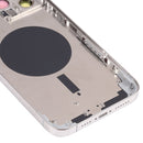 Back Housing Cover with SIM Card Tray & Side Keys & Camera Lens for iPhone 13 Pro Max(White)