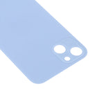 Easy Replacement Big Camera Hole Glass Back Battery Cover for iPhone 14(Blue)