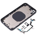 Back Housing Cover with Appearance Imitation of iP14 for iPhone XR(Black)