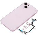 Back Housing Cover with Appearance Imitation of iP14 for iPhone XR(Pink)