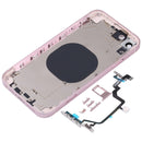 Back Housing Cover with Appearance Imitation of iP14 for iPhone XR(Pink)