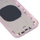 Back Housing Cover with Appearance Imitation of iP14 for iPhone XR(Pink)