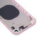Back Housing Cover with Appearance Imitation of iP14 for iPhone XR(Pink)
