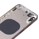 Back Housing Cover with Appearance Imitation of iP14 Pro Max for iPhone XR(Purple)