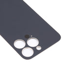 Easy Replacement Big Camera Hole Glass Back Battery Cover for iPhone 14 Pro(Gold)