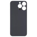 Easy Replacement Big Camera Hole Glass Back Battery Cover for iPhone 14 Pro(Silver)