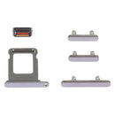 SIM Card Tray + Side Keys for iPhone 14 Pro(Purple)