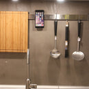 CaseMe for iPhone SE & 5s & 5 Multifunctional Leather Billfold with Detachable Magnetic PC Protective Case & 13 Card Slots & 1 Photo Frames & 1 Zipper Wallet & 2 Magnetic Clasps & Holder(Black)