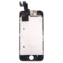 LCD Screen and Digitizer Full Assembly with Front Camera for iPhone 5S(Black)