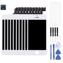 10 PCS LCD Screen and Digitizer Full Assembly with Front Camera for iPhone 5S (White)