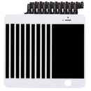 10 PCS LCD Screen and Digitizer Full Assembly with Front Camera for iPhone 5S (White)