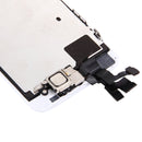 10 PCS LCD Screen and Digitizer Full Assembly with Front Camera for iPhone 5S (White)