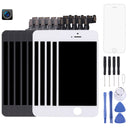5PCS Black + 5 PCS White LCD Screen and Digitizer Full Assembly with Front Camera for iPhone 5S