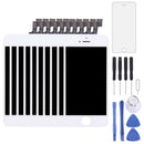 10 PCS LCD Screen and Digitizer Full Assembly for iPhone 5S (White)