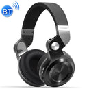 Bluedio T2+ Turbine Wireless Bluetooth 4.1 Stereo Headphones Headset with Mic & Micro SD Card Slot & FM Radio, For iPhone, Samsung, Huawei, Xiaomi, HTC and Other Smartphones, All Audio Devices(Black)