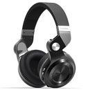 Bluedio T2+ Turbine Wireless Bluetooth 4.1 Stereo Headphones Headset with Mic & Micro SD Card Slot & FM Radio, For iPhone, Samsung, Huawei, Xiaomi, HTC and Other Smartphones, All Audio Devices(Black)