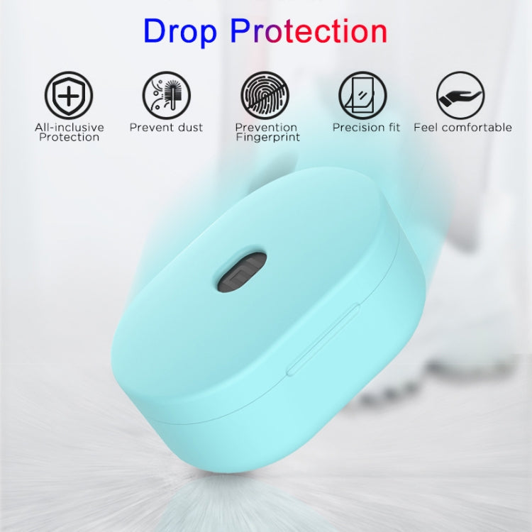 Silicone Charging Box Protective Case for Xiaomi Redmi AirDots / AirDots S / AirDots 2(Red)