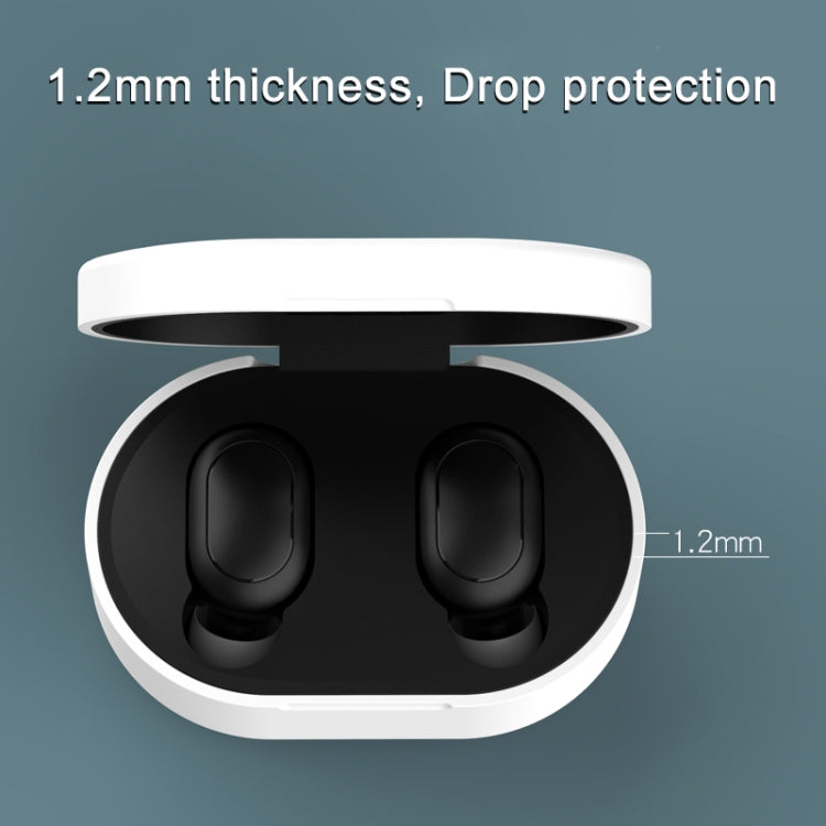 Silicone Charging Box Protective Case for Xiaomi Redmi AirDots / AirDots S / AirDots 2(Red)
