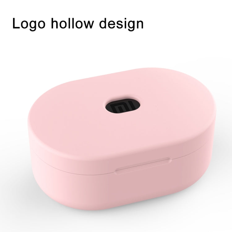 Silicone Charging Box Protective Case for Xiaomi Redmi AirDots / AirDots S / AirDots 2(Red)