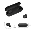 Q1 TWS Bluetooth 5.0 Binaural Stereo Wireless Sports Bluetooth Earphone(Black)